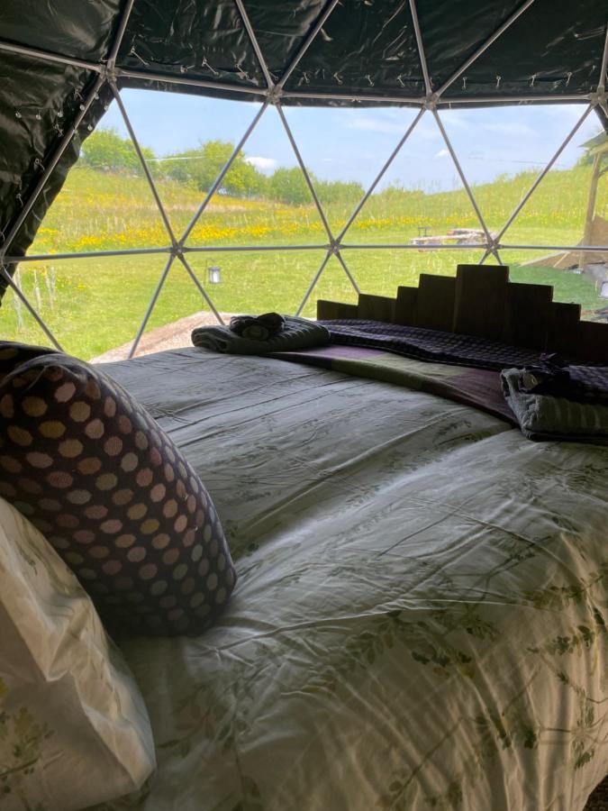 Geodesic Dome Glamping 호텔 란니들로스 외부 사진